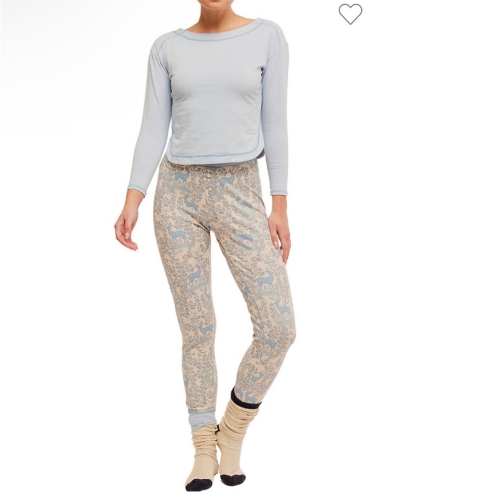 NWOT Free People Chill Evening Pj Set - Pants Only XL
